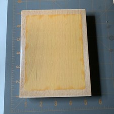 Whispers Sugar Loaf- Wood Rubber Stamp X-Large Rectangle Frame Background