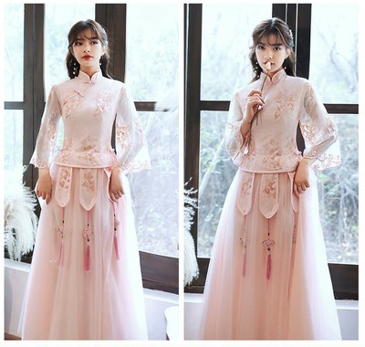 cheongsam bridesmaid dresses