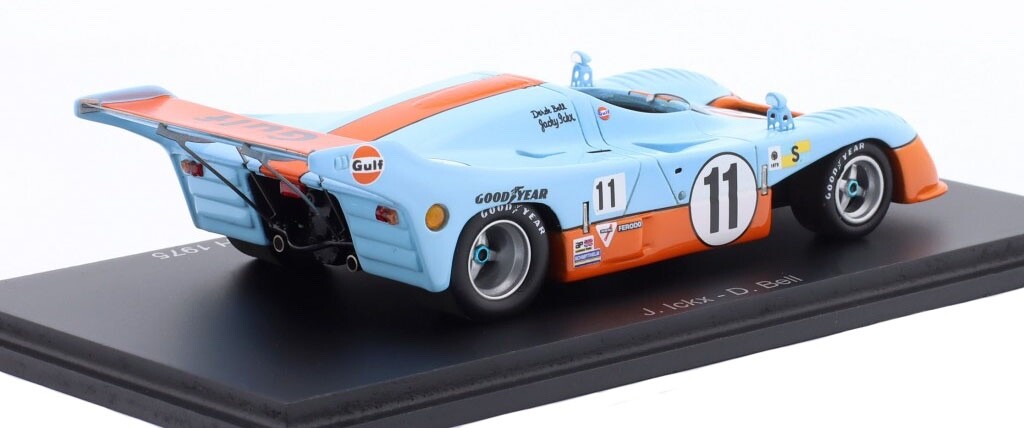 スパーク Spark Gulf Mirage GR8 1975年 ルマン 優勝 スパーク Spark Gulf Mirage GR8 1975年 ルマン 優勝 - メルカリ