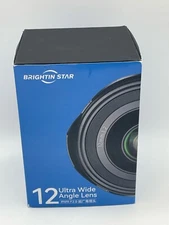 Brightin Star 12mm F2.0 III Ultra Wide-Angle Lens for E/Z/EOS-M/RF/XF/M4/3 Mount