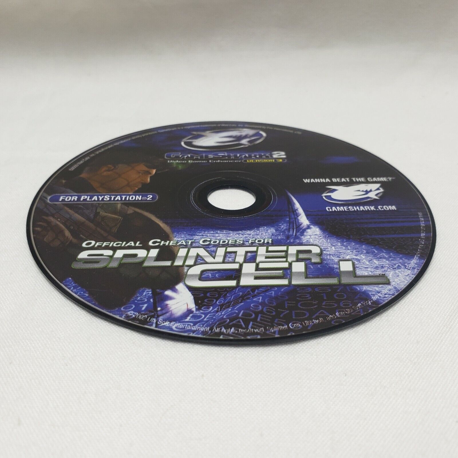 PS2 CD GAMES (Gameshark 2 V4)not games for setting cheat game