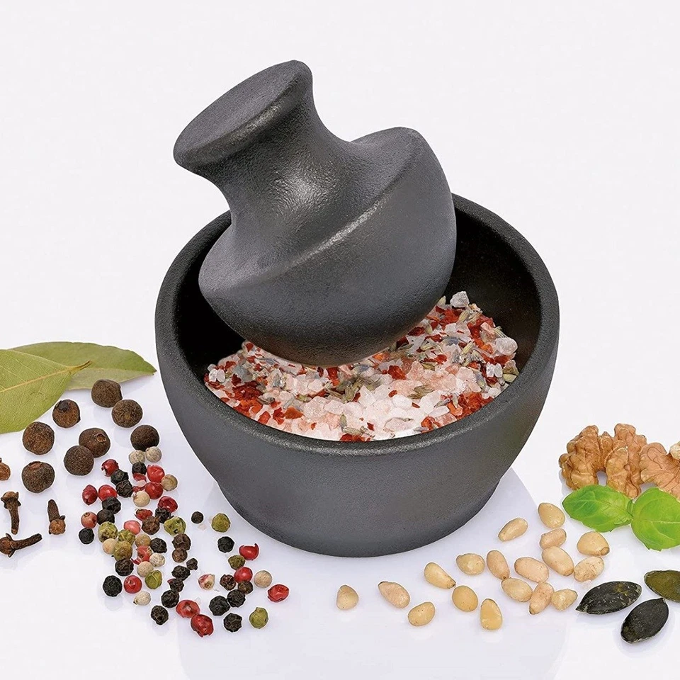 Zassenhaus Manu Cast Iron Mortar & Pestle | 4" x 3" - Image 4 of 4