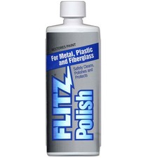Flitz Polishing Liquid Cleans Polishes  Protects Metal Plastic LQ 04535 3.4 oz.