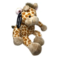 Small Animal Adventure for Harry & David Stuffed Noise Maker 11" Sitting Giraffe