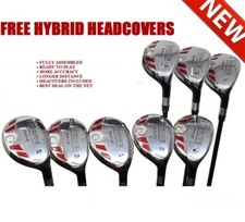All Hybrid iDRIVE Set Graphite 5-6-7-8-9-PW-SW-LW Clubs Graphite Regular wCovers