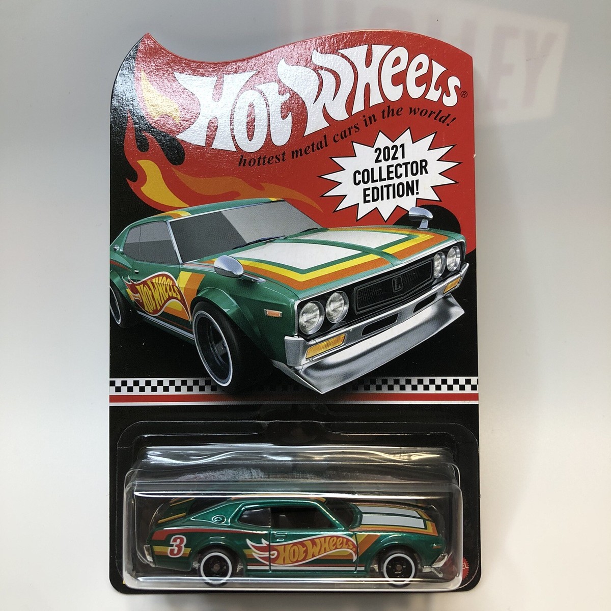 ミニカー HW NISSAN LAUREL 2000 SGX CHARITY CAR Hot Wheels RLC 2021 Collector Edition Nissan Laurel 2000 SGX Mail