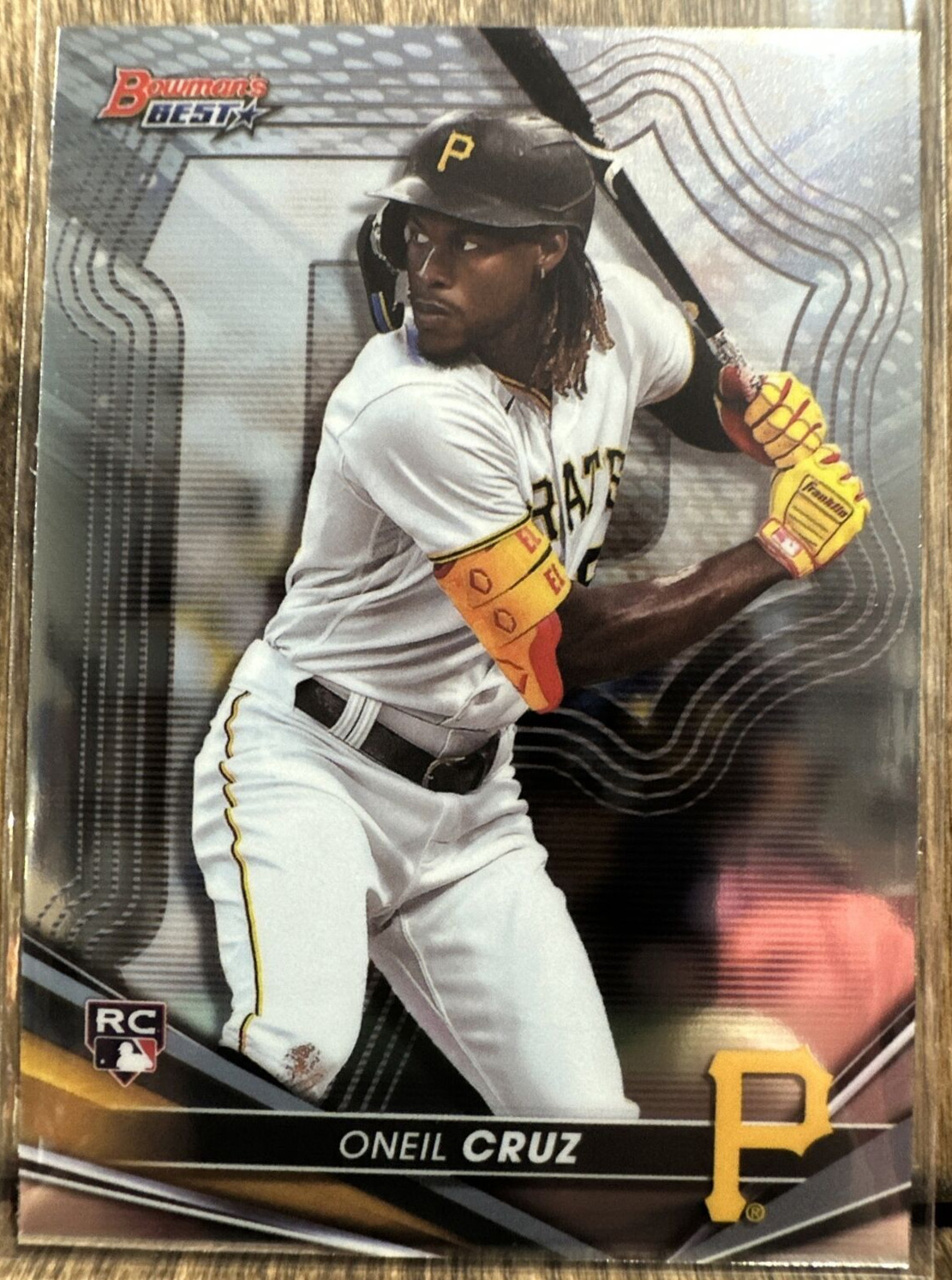 2022 Bowman's Best Oneil Cruz Rookie RC Base #36 Pittsburgh Pirates Baseball ⚡️