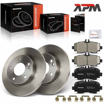 Bremsscheiben Bremsbeläge Vorne 260mm für Mercedes-Benz A-Klasse W168 A140 A160
