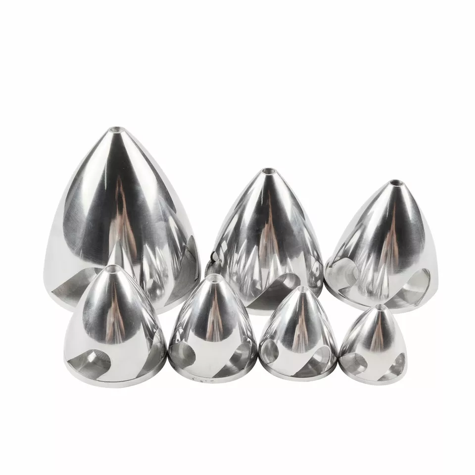 CNC Aluminum Spinner 1.5/2/2.5/3/4/4.5inch for 4 Blades Propeller RC Model Plane - Image 2 of 4