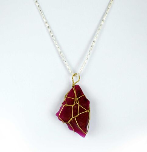 Rare Design African Red Ruby Gemstone Rough Natural Pendant 90.55 Ct Certified - Picture 1 of 9