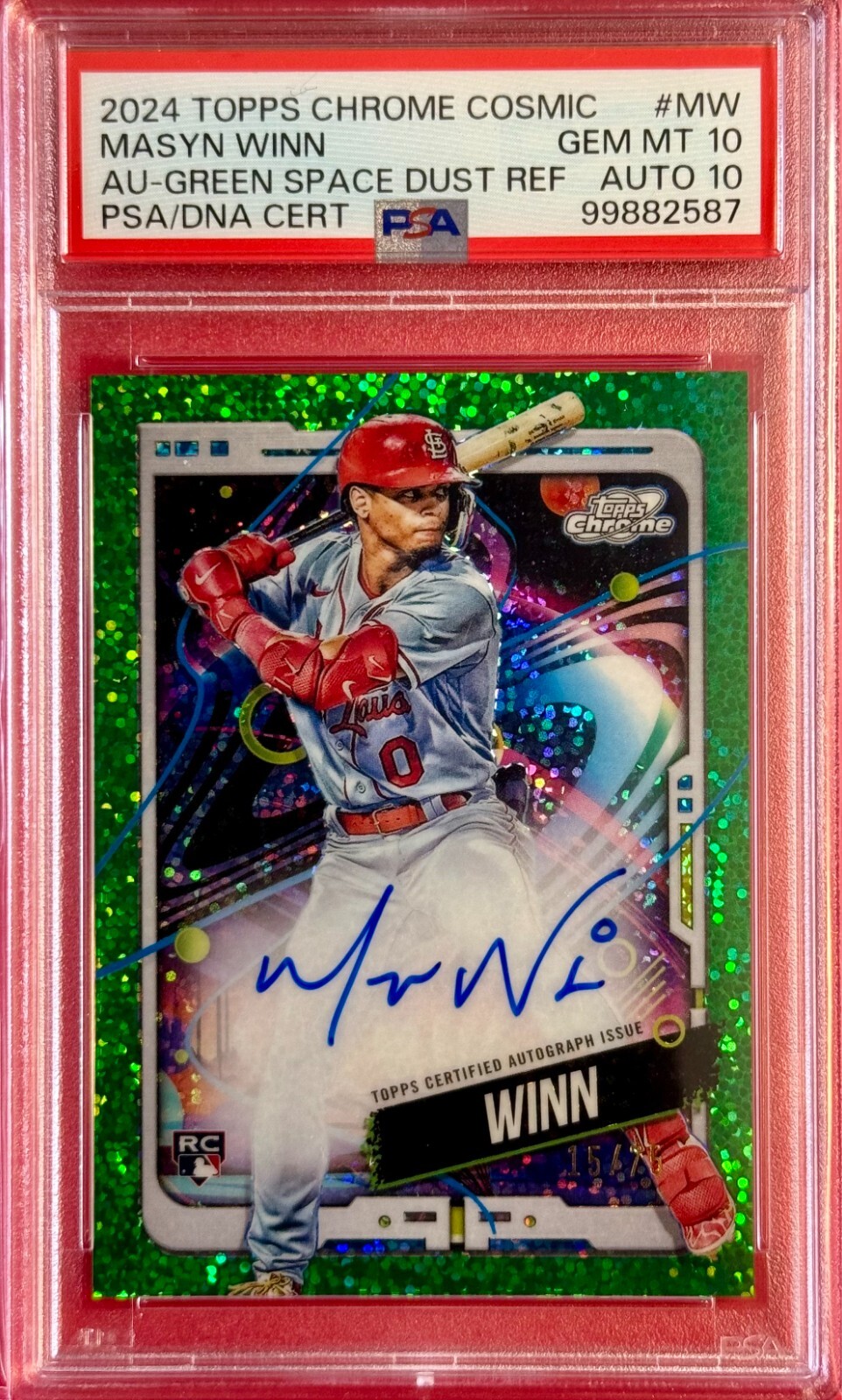 CARDINALS AUTO PSA 10 ROOKIE CARD