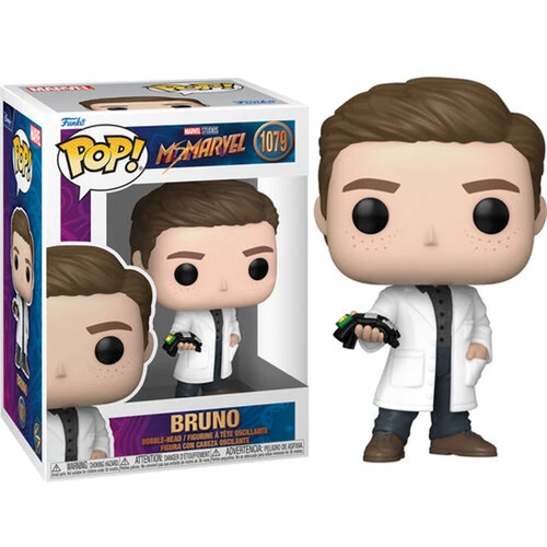 ¡FUNKO POP! TELEVISIÓN: Ms. Marvel - Bruno Vinilo Figura 1079 Nueva