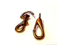 2 Brass Fastners 1 Fast Eye, Webbing Safety Snap Hook 1 Cold Shut Swivel Snap