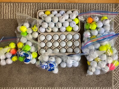 100 Mixed Lot golf balls Pro V1, Callaway, Vice, Taylormade, Kirkland, Srixon
