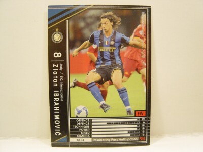 Panini WCCF 2008-09 Zlatan Ibrahimovic 1981 Sweden　No.8 FC Inter Milano CFW #255