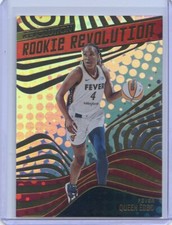 2022 Panini Revolution WNBA ROOKIE INSERT NO. 7 Queen Egbo - Indiana Fever