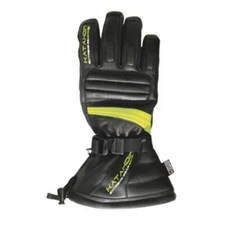 Katahdin Gear Torque Leather Gloves Md Black/Hi-Vis