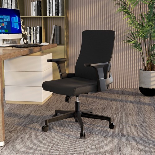 LeisureMod Modern Office Chair Adjustable Ergonomic Computer Chair Brio Series - Picture 7 of 48