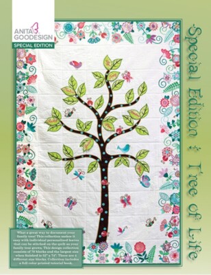 ANITA GOODESIGN -LEBENSBAUM +BONUSDESIGNS- MASCHINENSTICKMOTIVE USB PES