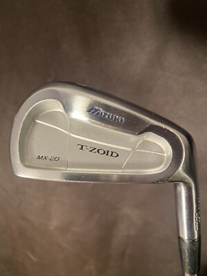 Mizuno T-Zoid MX-20 6 Iron Forged DL Gold Steel S300 S Stiff RH P