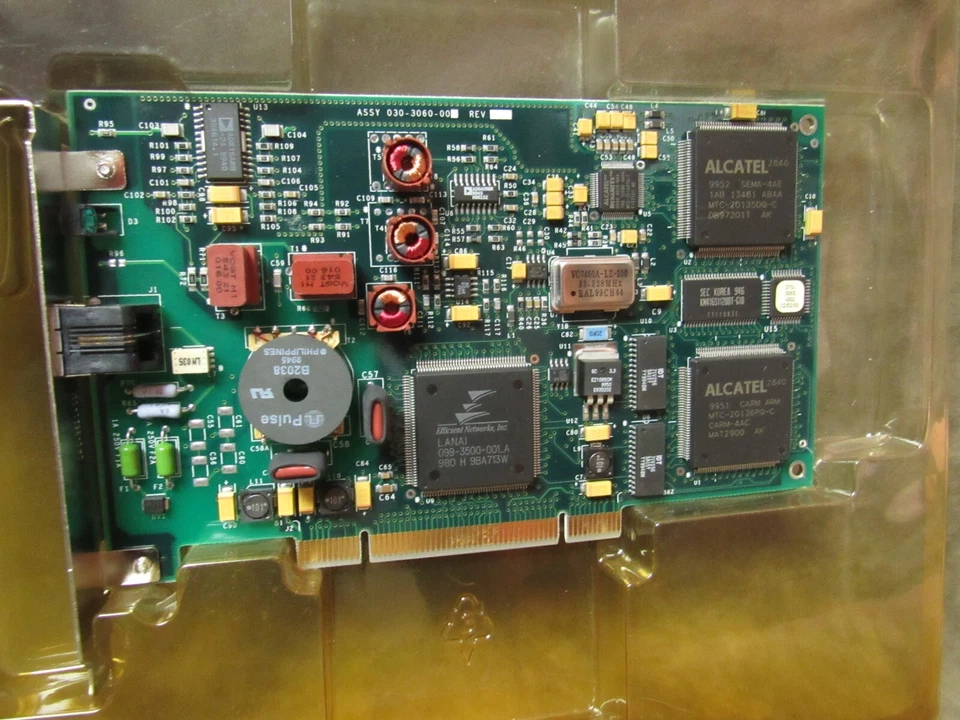 Vintage Efficient Networks brand Speedstream ADSL Modem PCI Card in Clamshell - Image 2 of 4