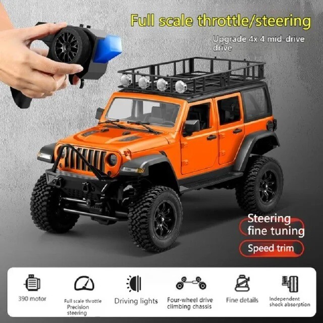Model MN128 1/12 Full Scale RC Car Professional Climbing 4WD