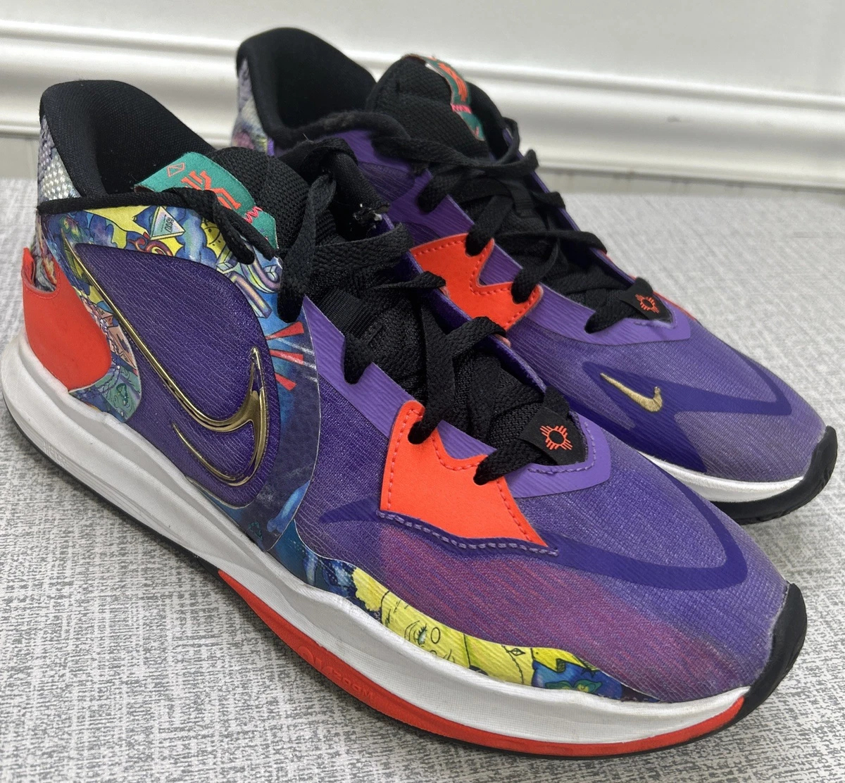 Nike Kyrie 5 Low Black Bright Crimson for Sale | Authenticity