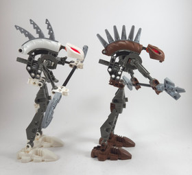 LEGO Bionicle Rahkshi Lot: Set 8588 Kurahk & 8587 Panrahk Complete w/1 x Kraata