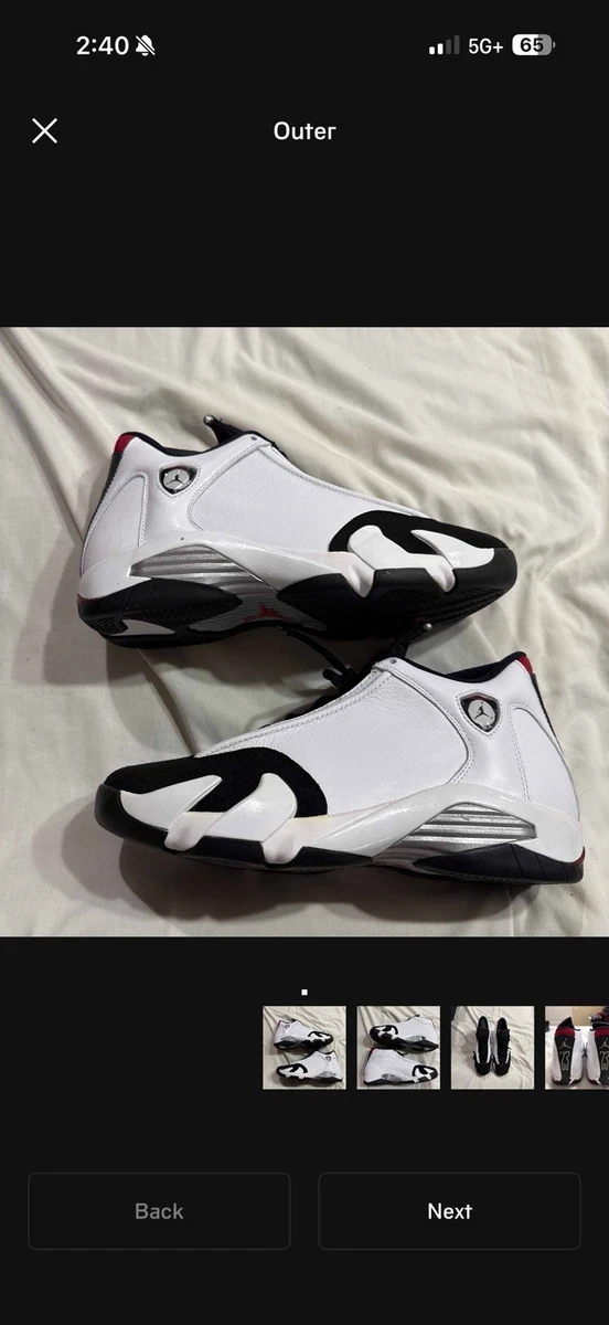 Jordan 14 Retro 2014 Black Toe for Sale | Authenticity Guaranteed