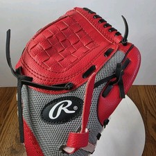 Rawlings Players Series PL10SS 10" Baseball Glove Right Hand Throw Red/Writing