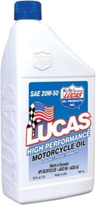 Lucas Oil High Performance Oil 20W-50 1 Quart
