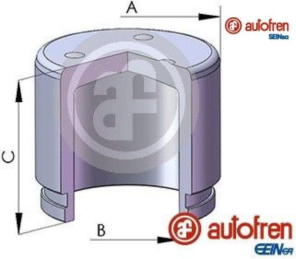 Autofren Seinsa D02572 Kolben FüR Bremssattel Kolben Bremssattel-image