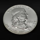 1961 Franklin Half Dollar Proof-Like BU P Mint Reflective Fields 90% Silver GEM