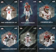 ONIT Gravity 2025 Arkansas Razorbacks Football Base & Parallel Cards - You Pick