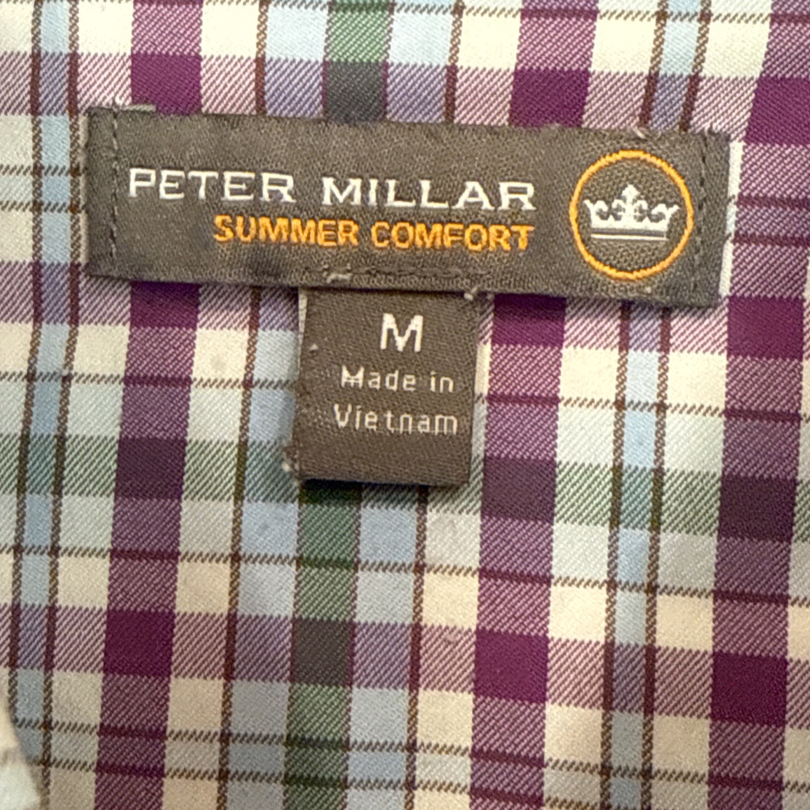 Peter Millar Medium Summer Comfort Button Shirt P… - image 5