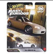 Hot Wheels Fast Furious Honda Del Sol 2026 25th Anniversary With Protector