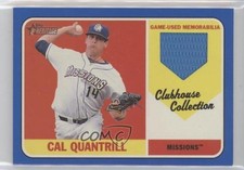 2018 Topps Heritage Minor League Edition Blue 50/99 Cal Quantrill #CCR-CQ 0v0