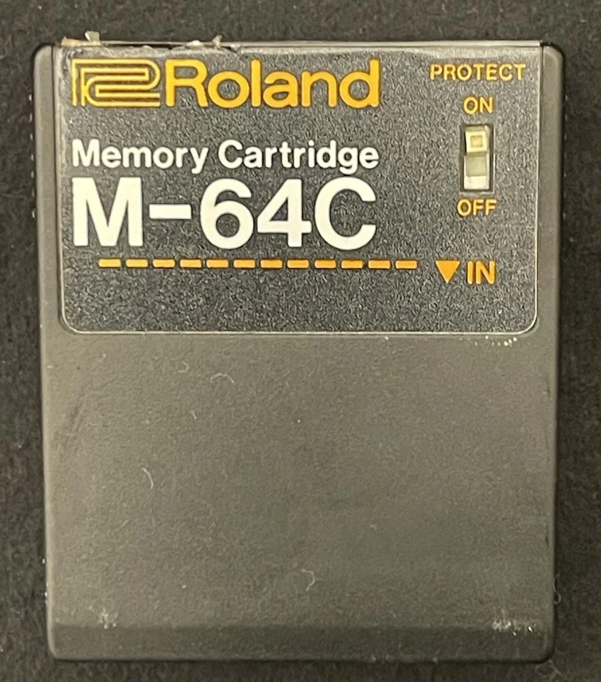 Roland M-64C Memory Cartridge