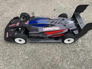 Arrma V2 Limitless Roller Chassis Slider 6s/8s Speed Run Scorched RC