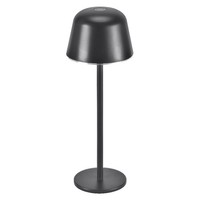 Led Akku Tischlampe Aluminium Osram IP54 Dimmbar Cct Ø11 Cm Tischleuchte Balkon