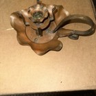 Antique Vintage Copper Hand Hammered Candlestick Farmhouse Decor Cottage Core