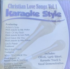 CHRISTIAN KARAOKE LOVE SONGS, VOL. 1 - V/A - CD - BRAND NEW/STILL SEALED 