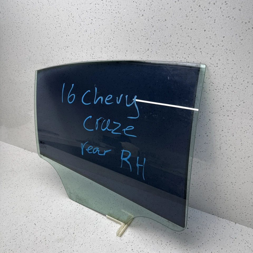 2016 CHEVY Cruze REAR Right SIDE DOOR WINDOW GLASS OEM - Изображение 3 из 4