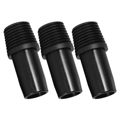 3 Pcs German Threaded Connection Parts Extension Pole Adapter Tips Broom Handle