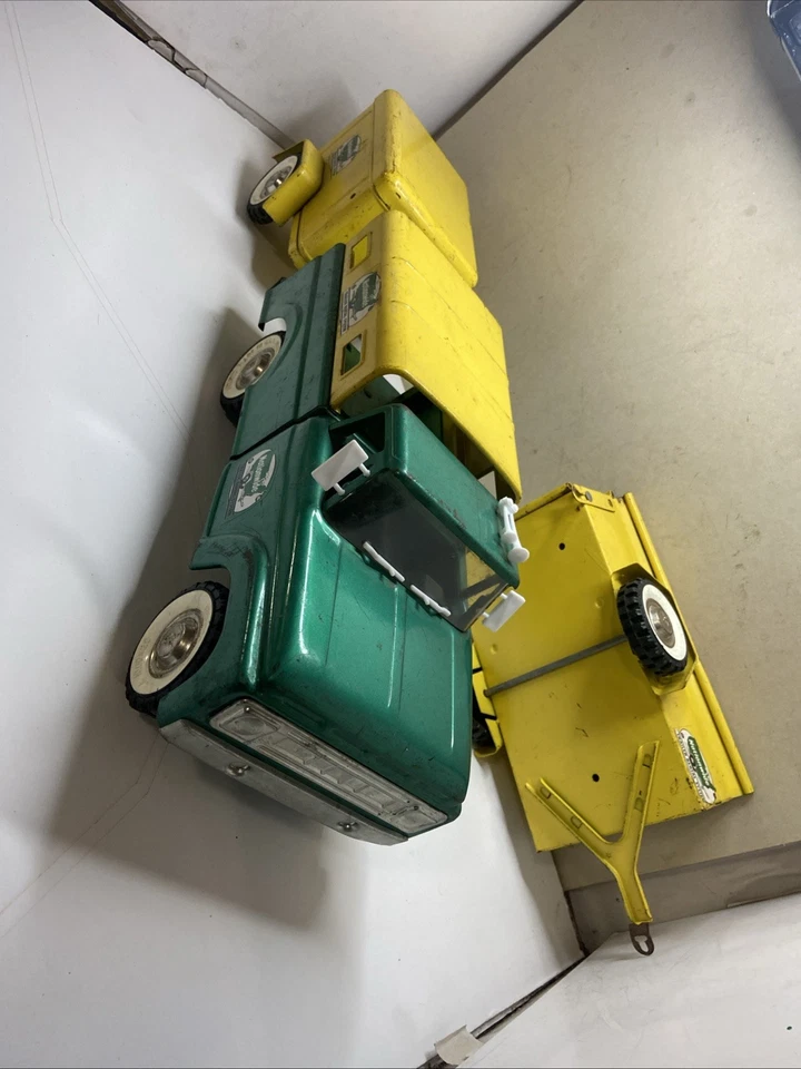 Sistema de alquiler de remolque nacional Structo Private Label P-Steel original de colección Foto 2 de 4