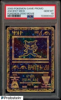 2000 Pokemon Game Promo Movie 2000 Ancient Mew PSA 10 GEM MINT