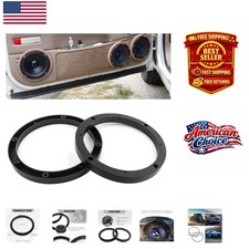 2PCS Universal 6.5" Speaker Spacer Set: Enhance Sound Quality, No Cutting Needed
