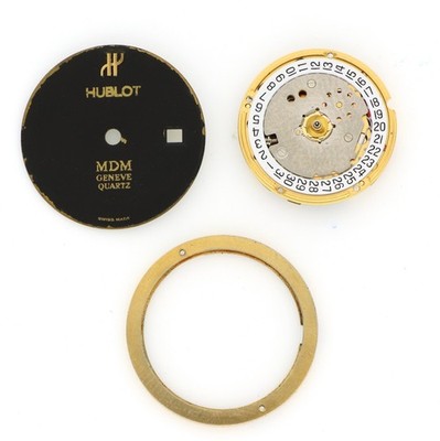 Damen Hublot MDM Geneve Quarzwerk komplett original eta956111