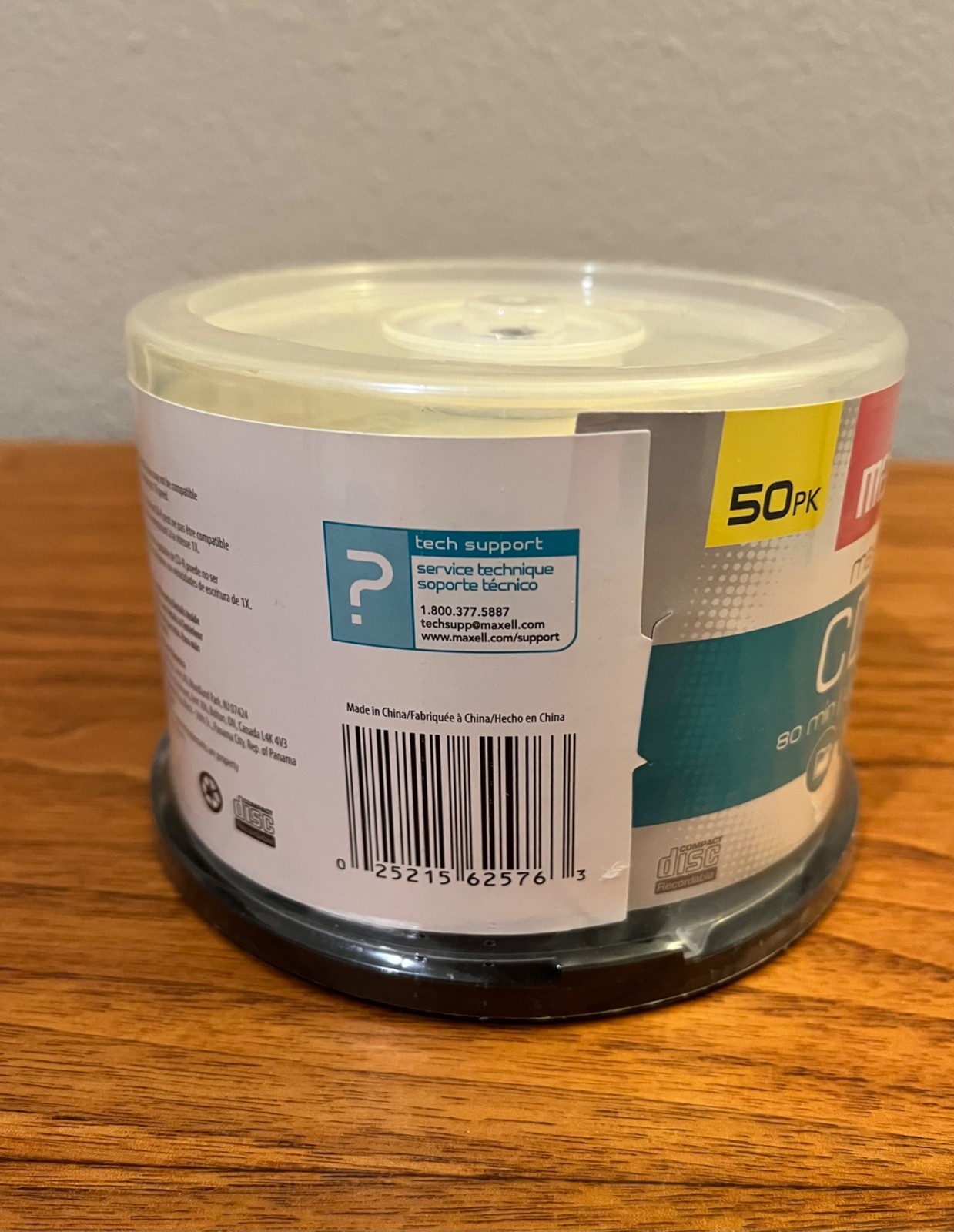 Maxell MaxData 50 Pack CD-R Blanks/700mb/80 Minute New Sealed