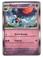 Rabsca 099/193 Holo Rare Pokemon Paldea Evolved PAL NM